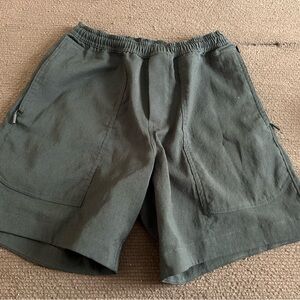 Men's Olive Green Lululemon shorts